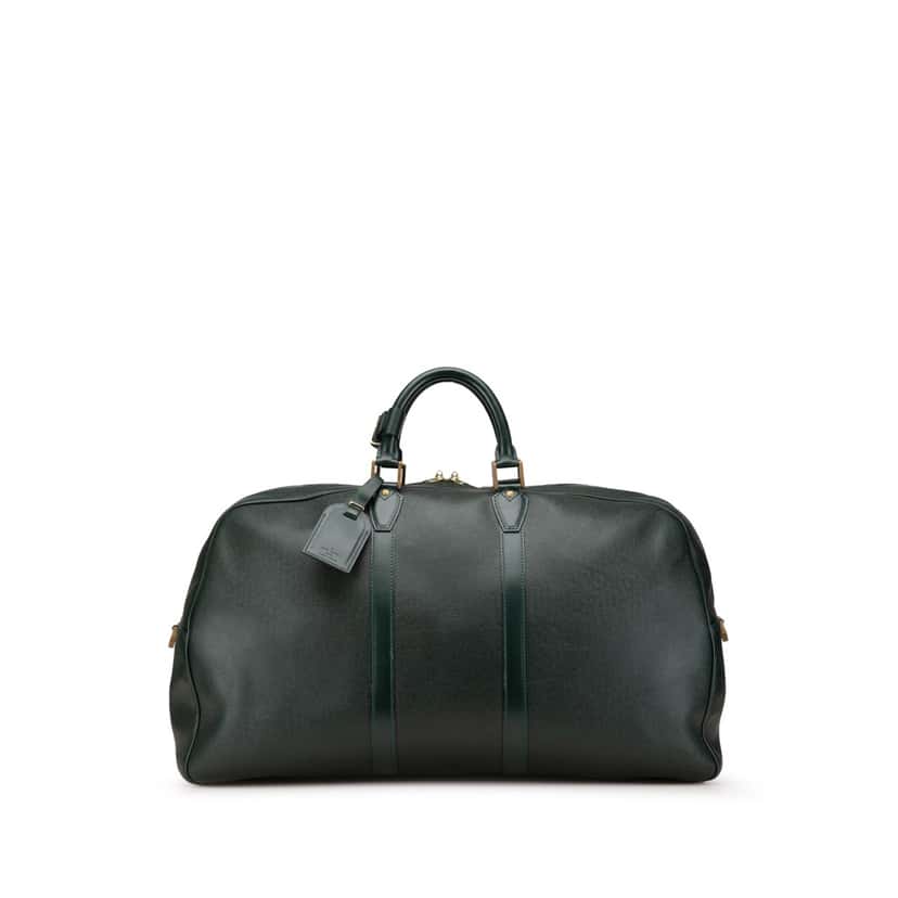 Louis Vuitton Taiga Kendall GM Green Leather Good condition - Front View