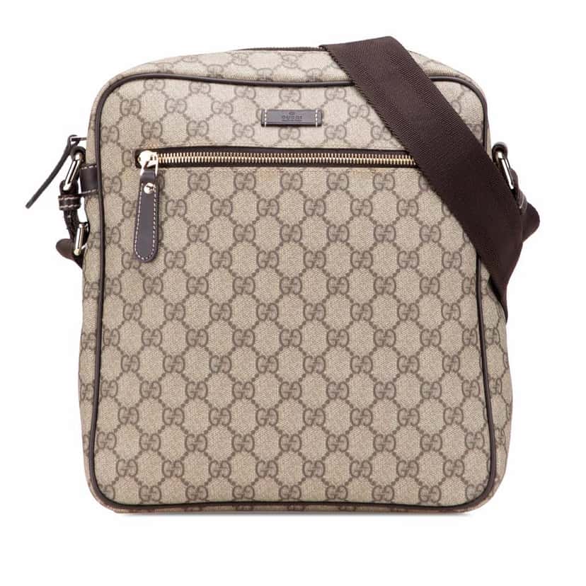 Gucci GG Supreme Crossbody Brown Good condition - Front View
