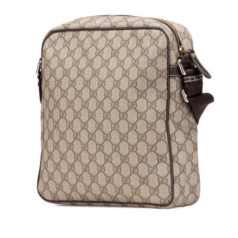 Gucci GG Supreme Crossbody Brown Good condition - Back View
