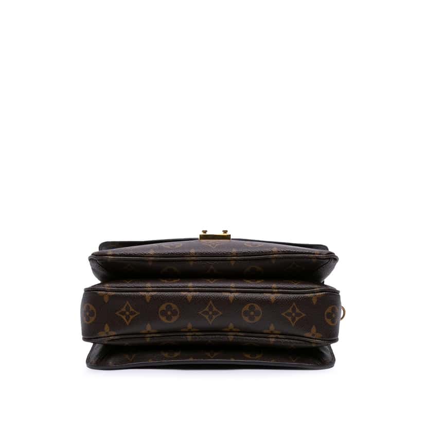 Louis Vuitton Monogram Pochette Metis Brown Canvas Good condition - Inside View