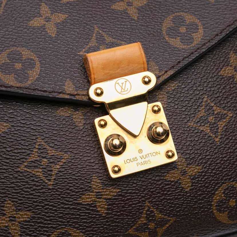 Louis Vuitton Monogram Pochette Metis Brown Canvas Good condition - Box View
