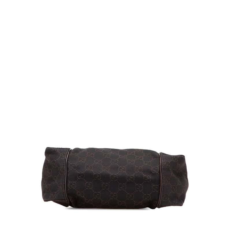 Gucci GG Denim Handbag Brown Very good condition - Inside View
