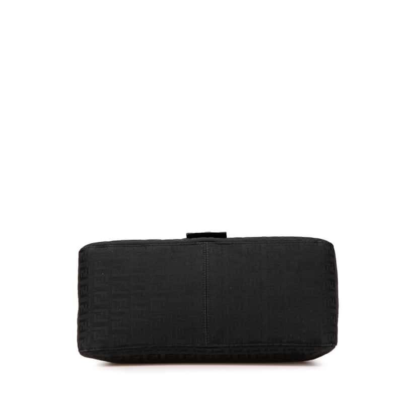 Fendi Zucchino Canvas Mamma Forever Black Good condition - Inside View