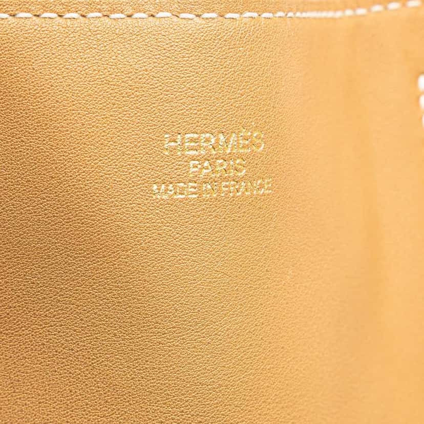 Hermès Swift Double Sens 28 Brown Leather Very good condition - Box View