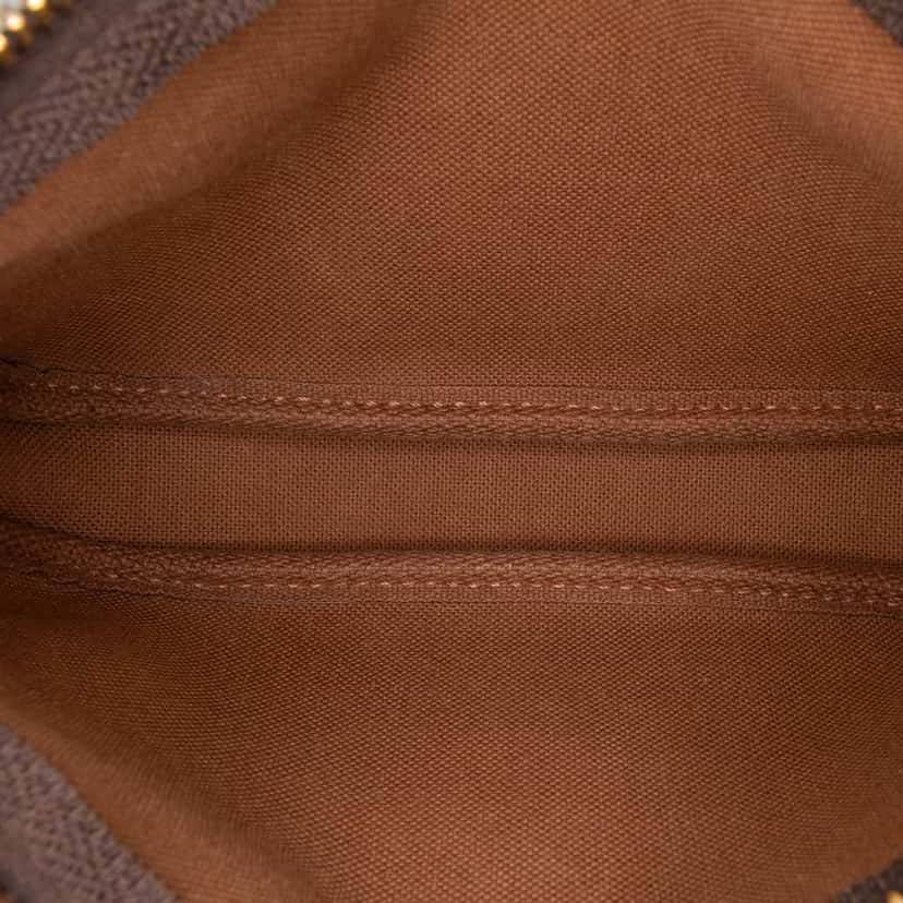 Louis Vuitton Monogram Mini Pochette Accessoires Brown Canvas Good condition - Model View
