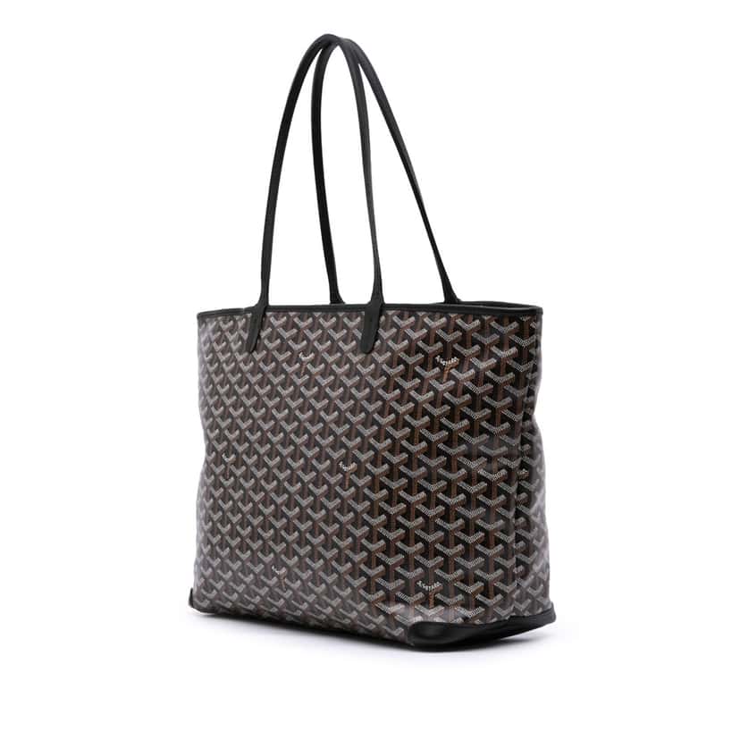 Goyard Goyardine Artois MM Black Good condition - Back View