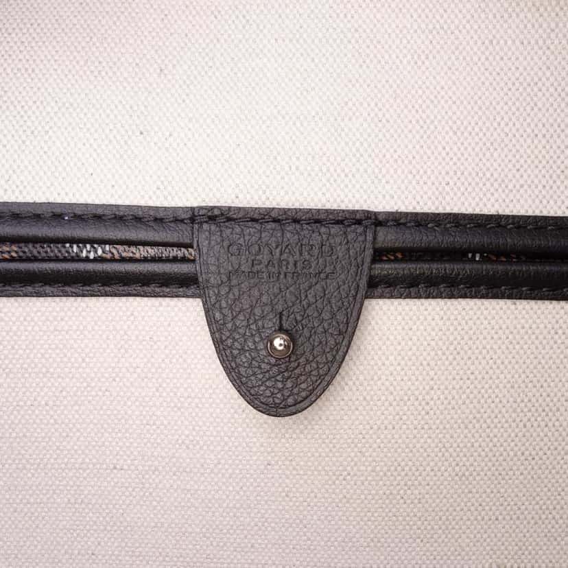 Goyard Goyardine Artois MM Black Good condition - Box View