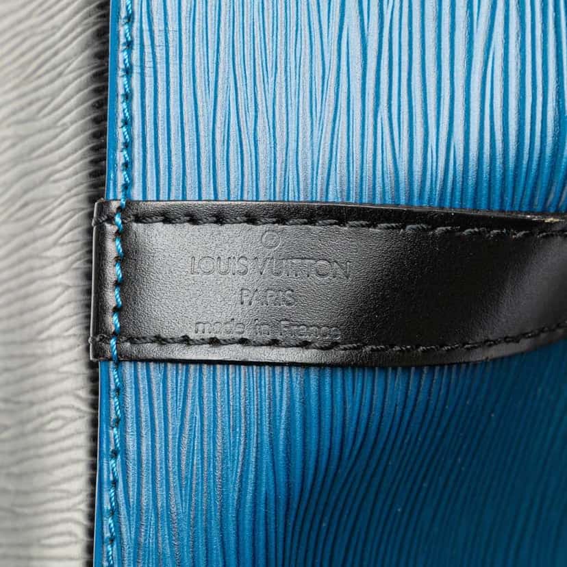 Louis Vuitton Epi Petit Bicolor Noe Blue Leather Good condition - Box View