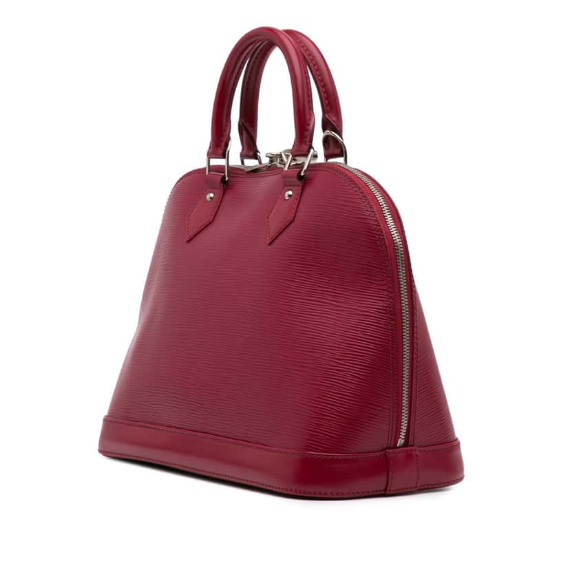 Louis Vuitton Epi Alma PM Red Leather Good condition - Back View