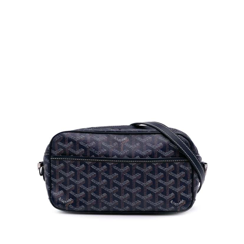 Goyard Goyardine Sac Cap Vert Blue Good condition - Front View