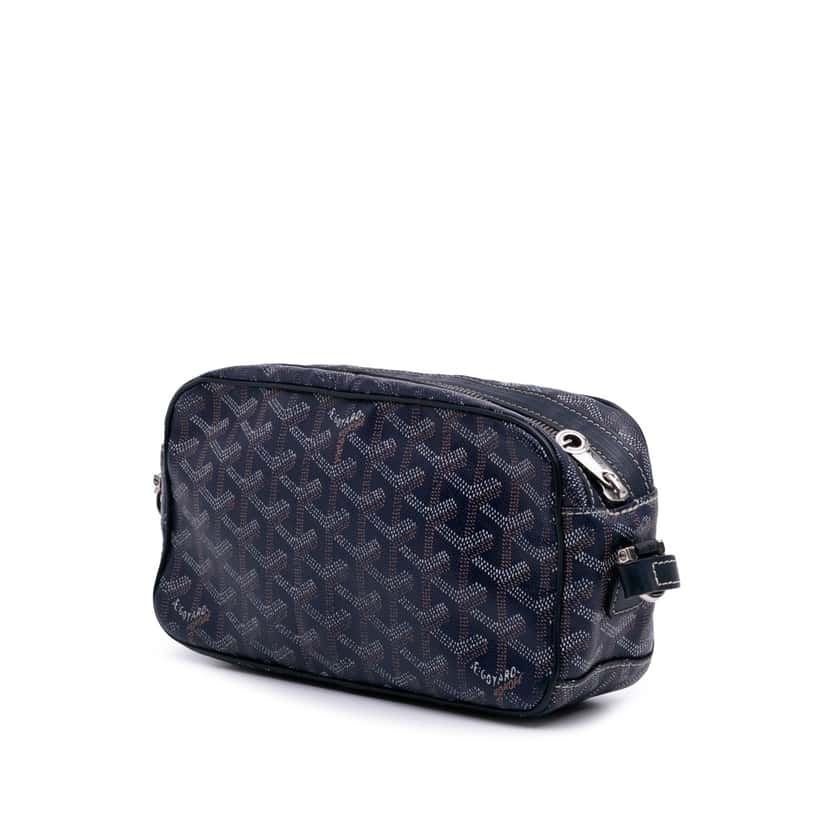 Goyard Goyardine Sac Cap Vert Blue Good condition - Back View