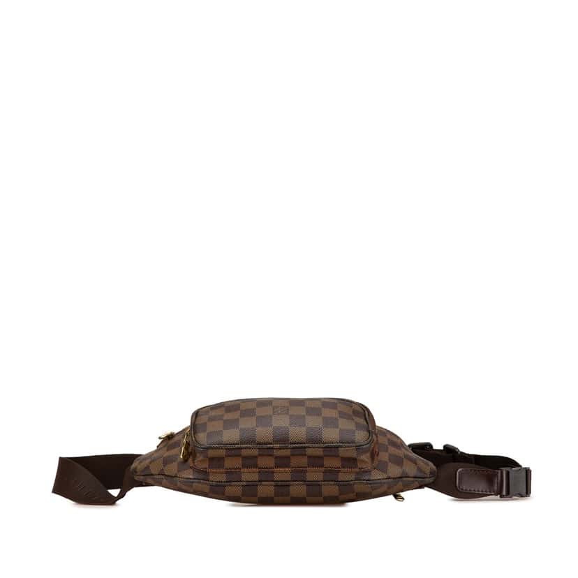 Louis Vuitton Damier Ebene Melville Belt Bum Bag Brown Canvas Good condition - Inside View