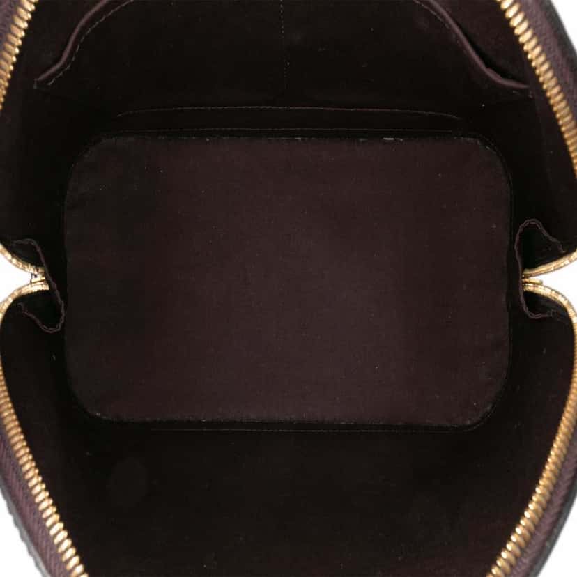Louis Vuitton Monogram Vernis Alma PM Purple Leather Good condition - Model View