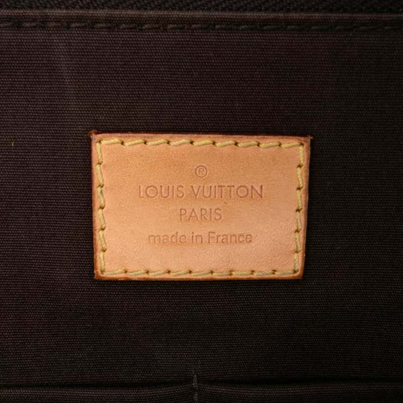Louis Vuitton Monogram Vernis Alma PM Purple Leather Good condition - Box View