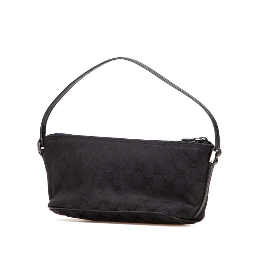 Gucci GG Canvas Boat Blue Good condition - Back View