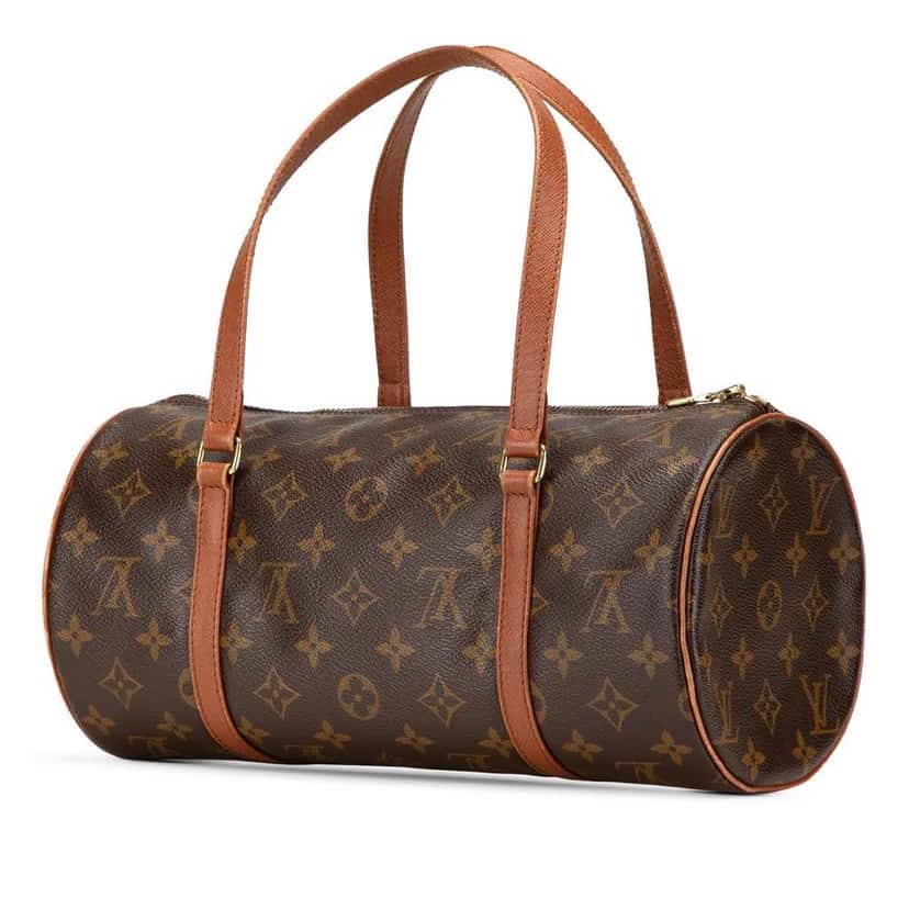 Louis Vuitton Monogram Papillon 30 Brown Canvas Good condition - Back View