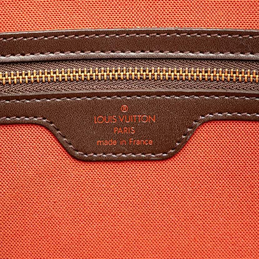 Louis Vuitton Damier Ebene Nolita Brown Canvas Good condition - Box View