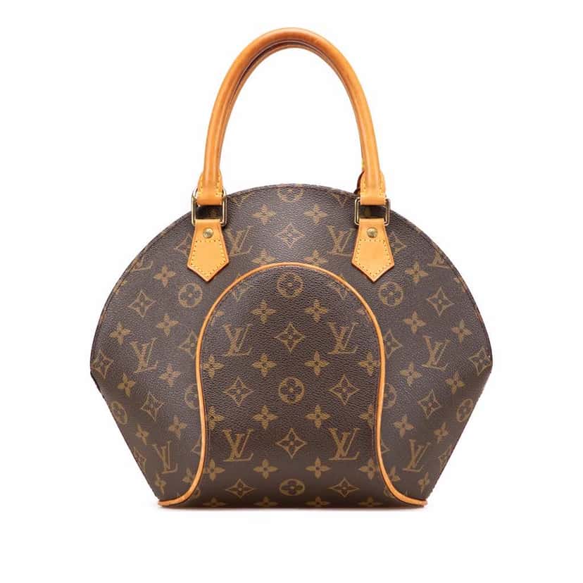Louis Vuitton Monogram Ellipse PM Brown Canvas Fair condition - Front View