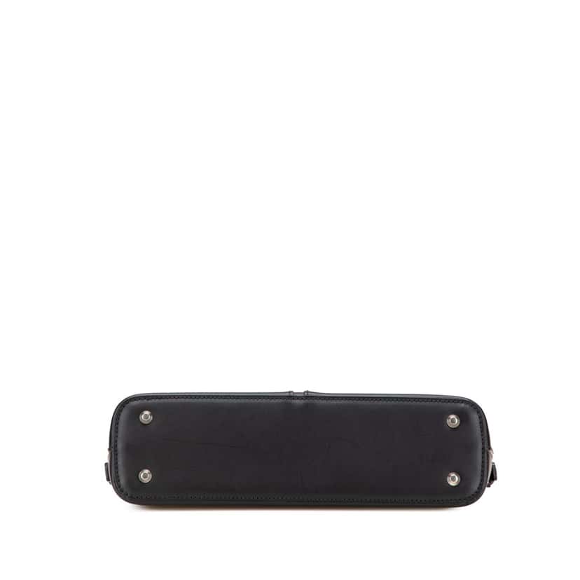 Burberry Leather Flap Shoulder Bag Black Leather Good condition - Inside View
