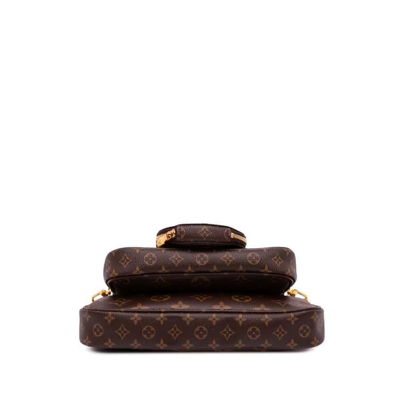Louis Vuitton Monogram Multi Pochette Accessoires Brown Canvas Good condition - Inside View