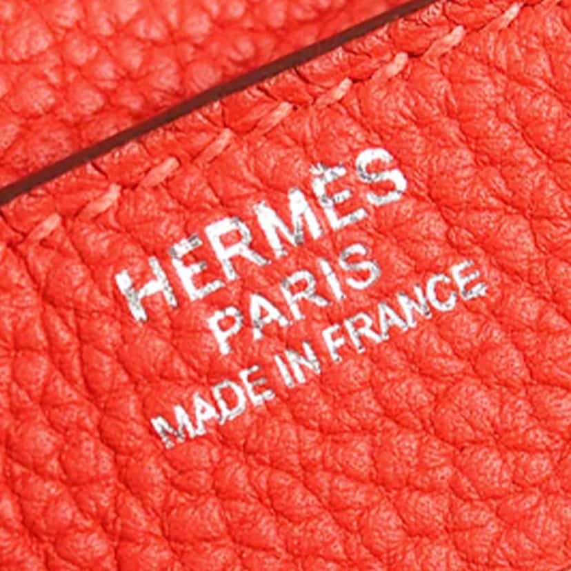 Hermès Togo Birkin Retourne 30 Red Leather Very good condition - Box View