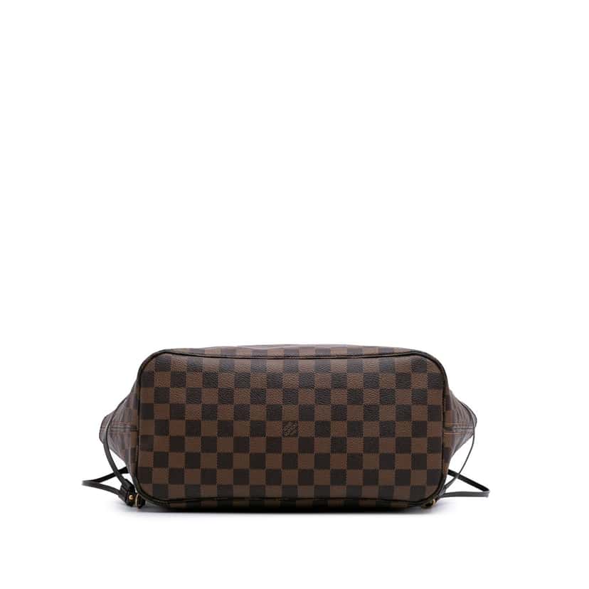 Louis Vuitton Damier Ebene Neverfull MM Brown Canvas Good condition - Inside View