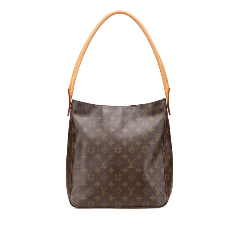 Louis Vuitton Monogram Looping GM Brown Canvas Good condition - Front View