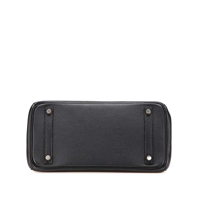 Hermès Togo Birkin Retourne 30 Black Leather Good condition - Inside View