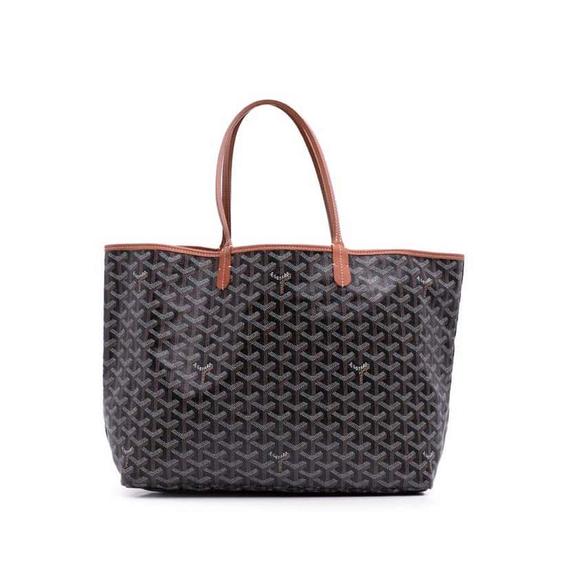 Goyard Goyardine Saint Louis PM Black Good condition - Front View
