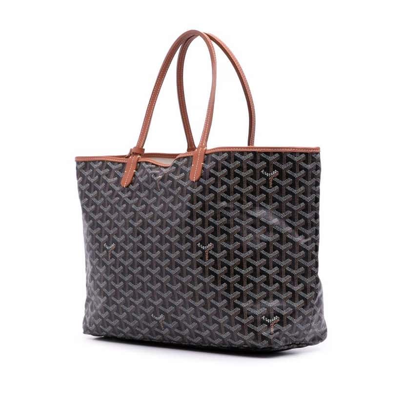 Goyard Goyardine Saint Louis PM Black Good condition - Back View