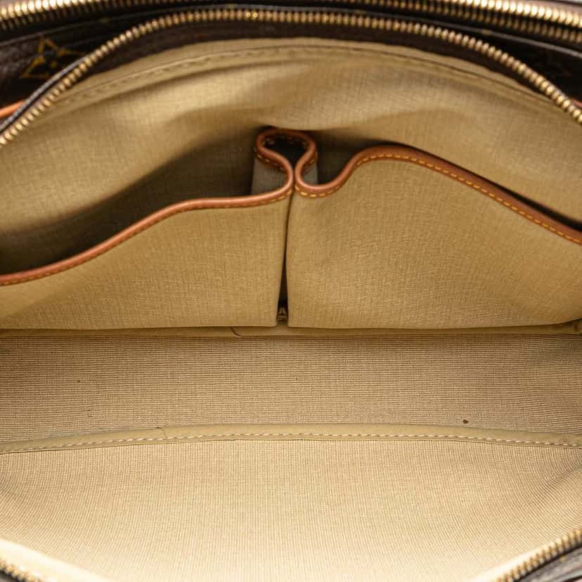 Louis Vuitton Monogram Reporter GM Brown Canvas Good condition - Box View