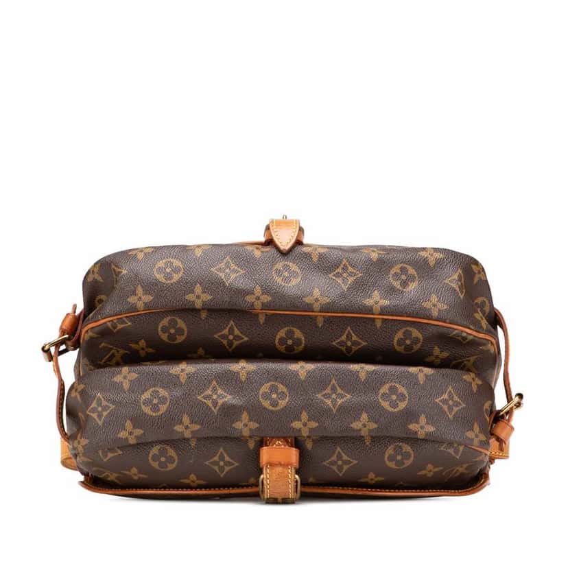 Louis Vuitton Monogram Saumur 30 Brown Canvas Good condition - Inside View
