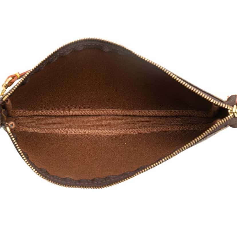 Louis Vuitton Monogram Pochette Accessoires Brown Canvas Good condition - Model View