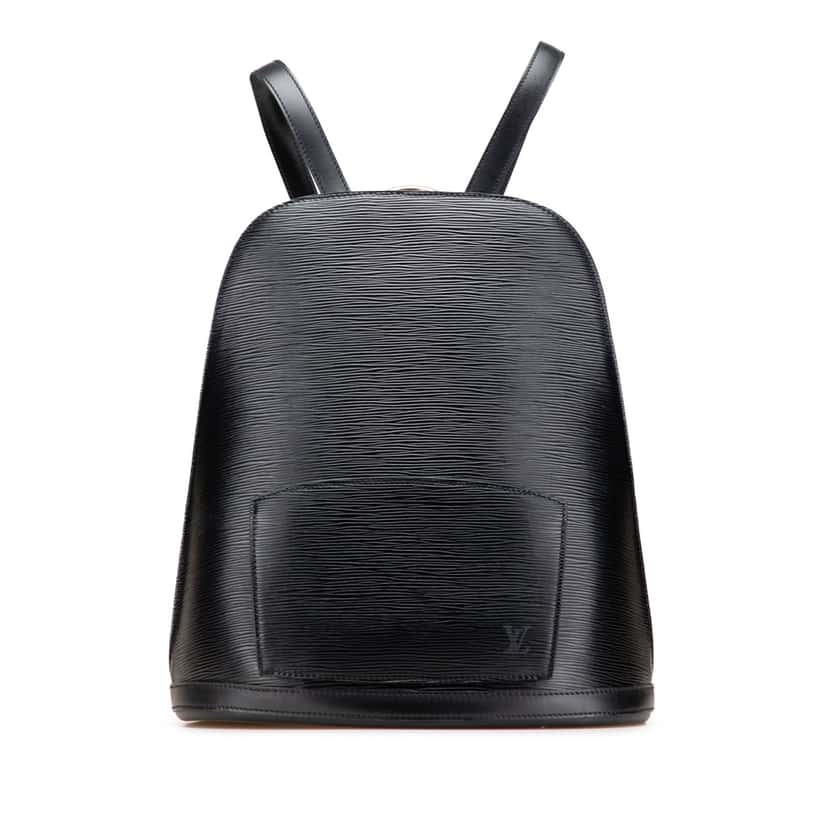 Louis Vuitton Epi Gobelins Black Leather Good condition - Front View