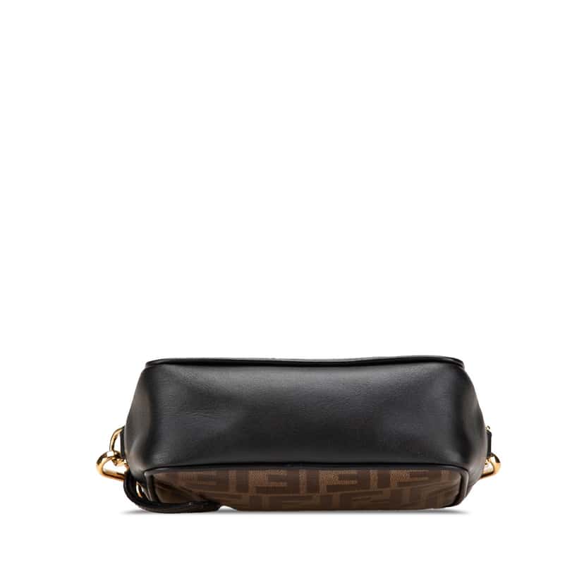 Fendi Zucca Coated Canvas Camera Crossbody Brown Good condition - Inside View