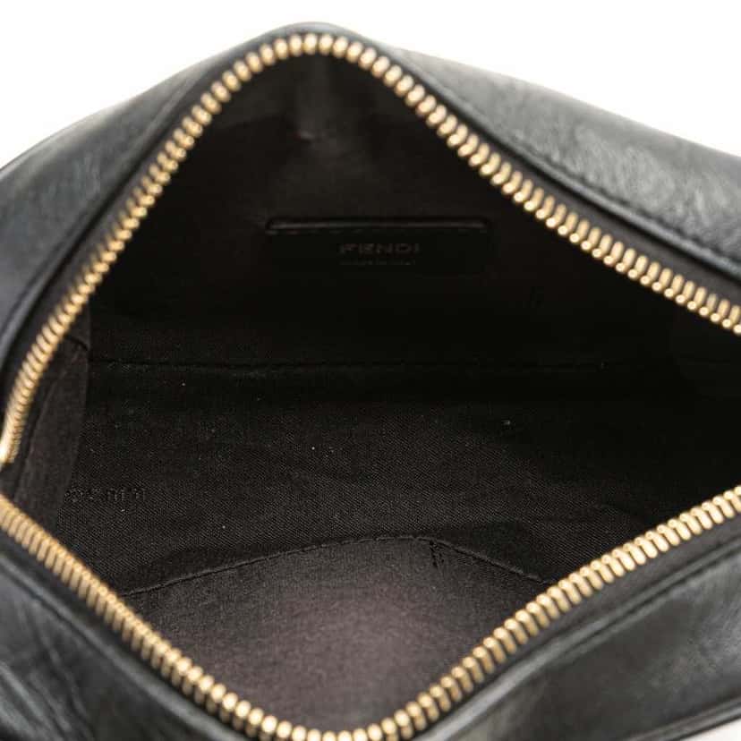 Fendi Zucca Coated Canvas Camera Crossbody Brown Good condition - Model View