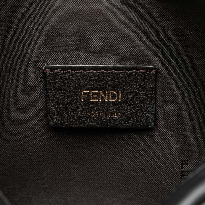 Fendi Zucca Coated Canvas Camera Crossbody Brown Good condition - Box View