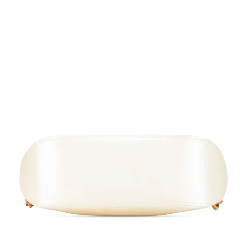 Louis Vuitton Monogram Vernis Minna Street White Leather Good condition - Inside View