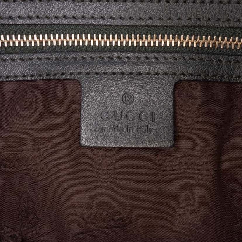 Gucci Large GG Canvas GG Charm Tote Brown Good condition - Box View