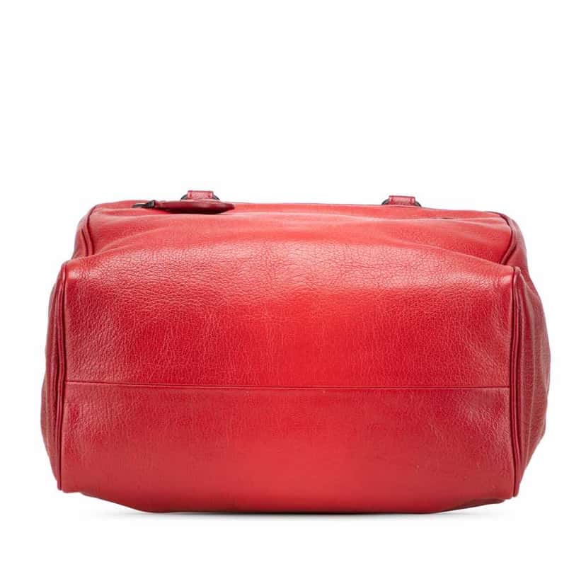 Bottega Veneta Small Madras Sfumato Brera Handbag Red Leather Good condition - Inside View