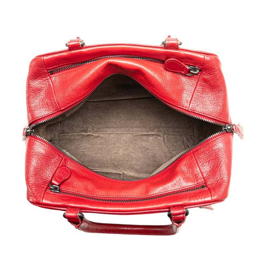Bottega Veneta Small Madras Sfumato Brera Handbag Red Leather Good condition - Model View