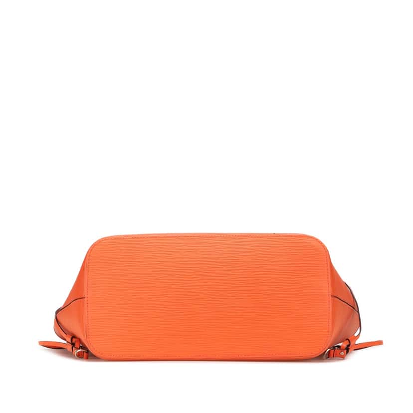Louis Vuitton Epi Neverfull MM Orange Leather Good condition - Inside View