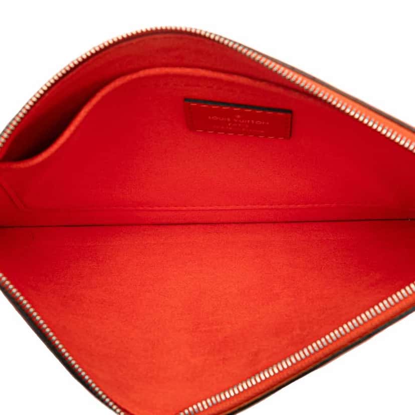 Louis Vuitton Epi Neverfull MM Orange Leather Good condition - Box View