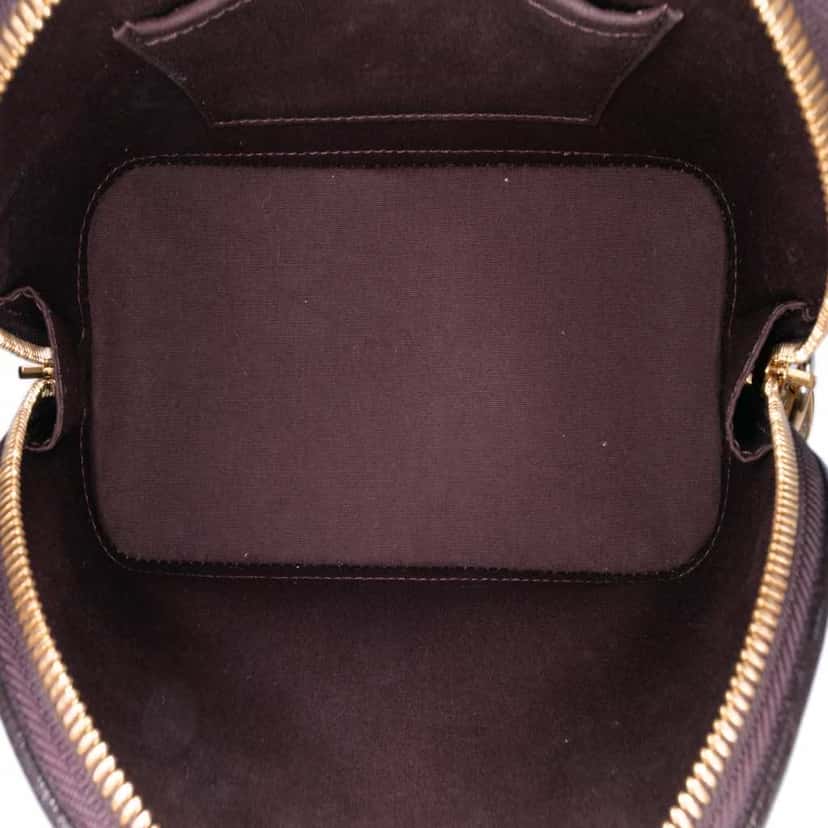 Louis Vuitton Monogram Vernis Alma BB Purple Leather Good condition - Model View