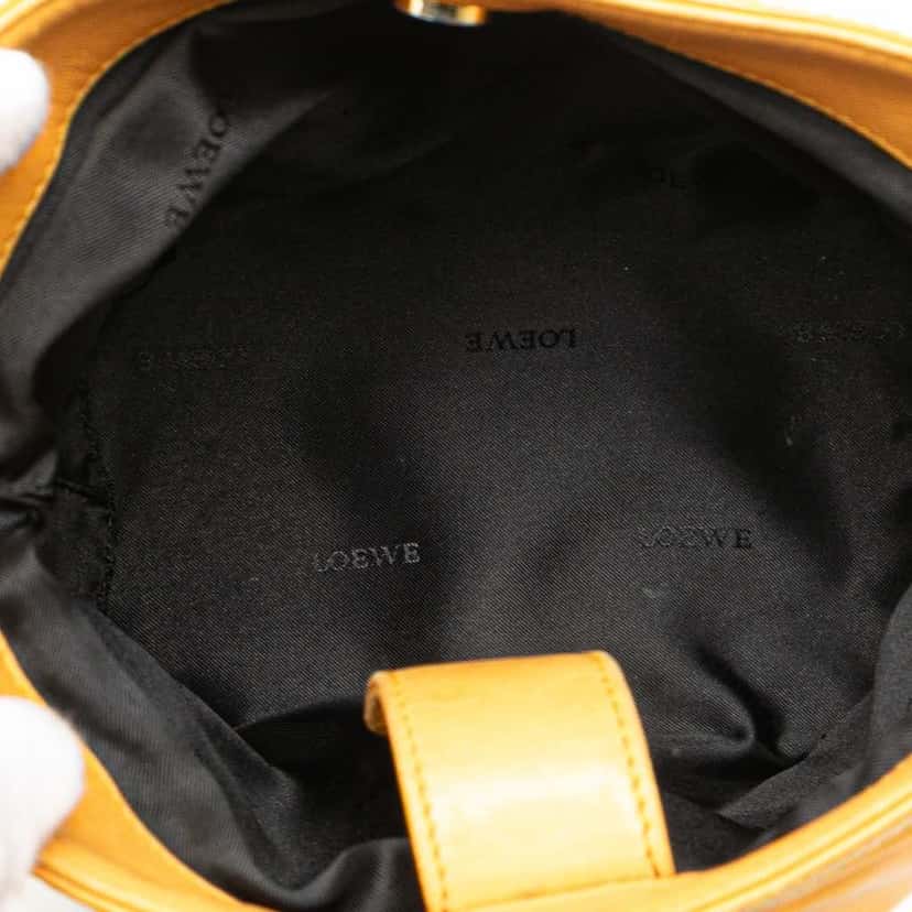Loewe Nappa Handbag Yellow Leather Very good condition - Model View