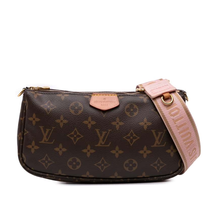 Louis Vuitton Monogram Multi Pochette Accessoires Brown Canvas Good condition - Front View