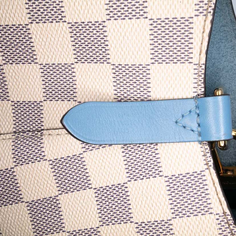 Louis Vuitton Damier Azur Neonoe MM White Canvas Good condition - Box View