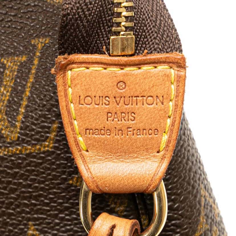 Louis Vuitton Monogram Pochette Accessoires Brown Canvas Good condition - Box View