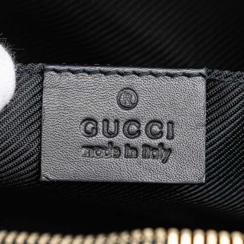Gucci GG Canvas Web Pouch Brown Good condition - Box View
