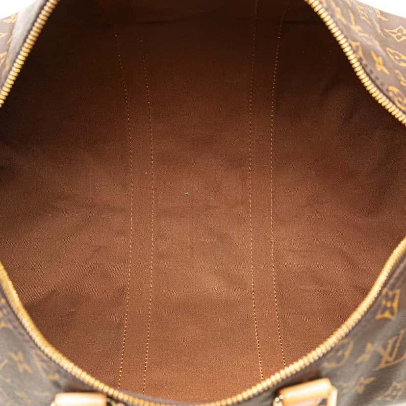 Louis Vuitton Monogram Keepall 45 Brown Canvas Good condition - Model View